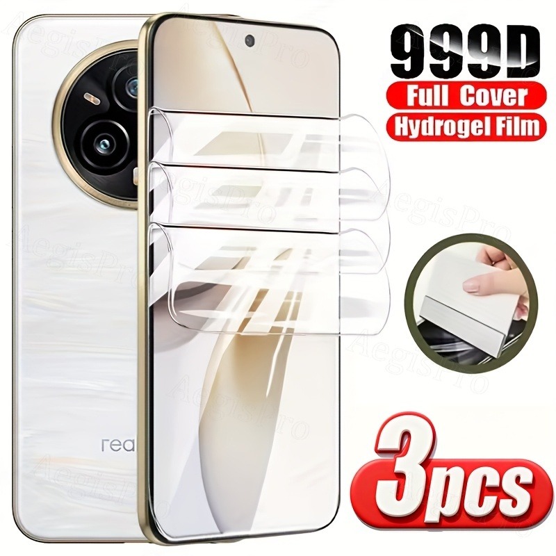Realme C67 - 3 unidades de filmes de hidrogel