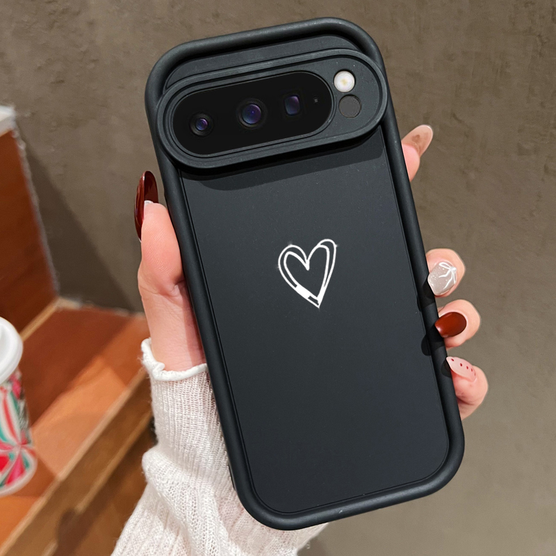 Google Pixel 9 - Simples padrão de amor caso macio
